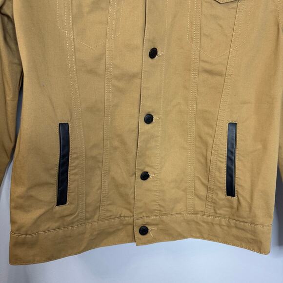 Profound Aesthetic Jacket Mens Tan Cotton Workwear Utility Sz L - Picture 3 of 14